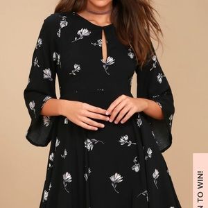 Lulus Floral Dress